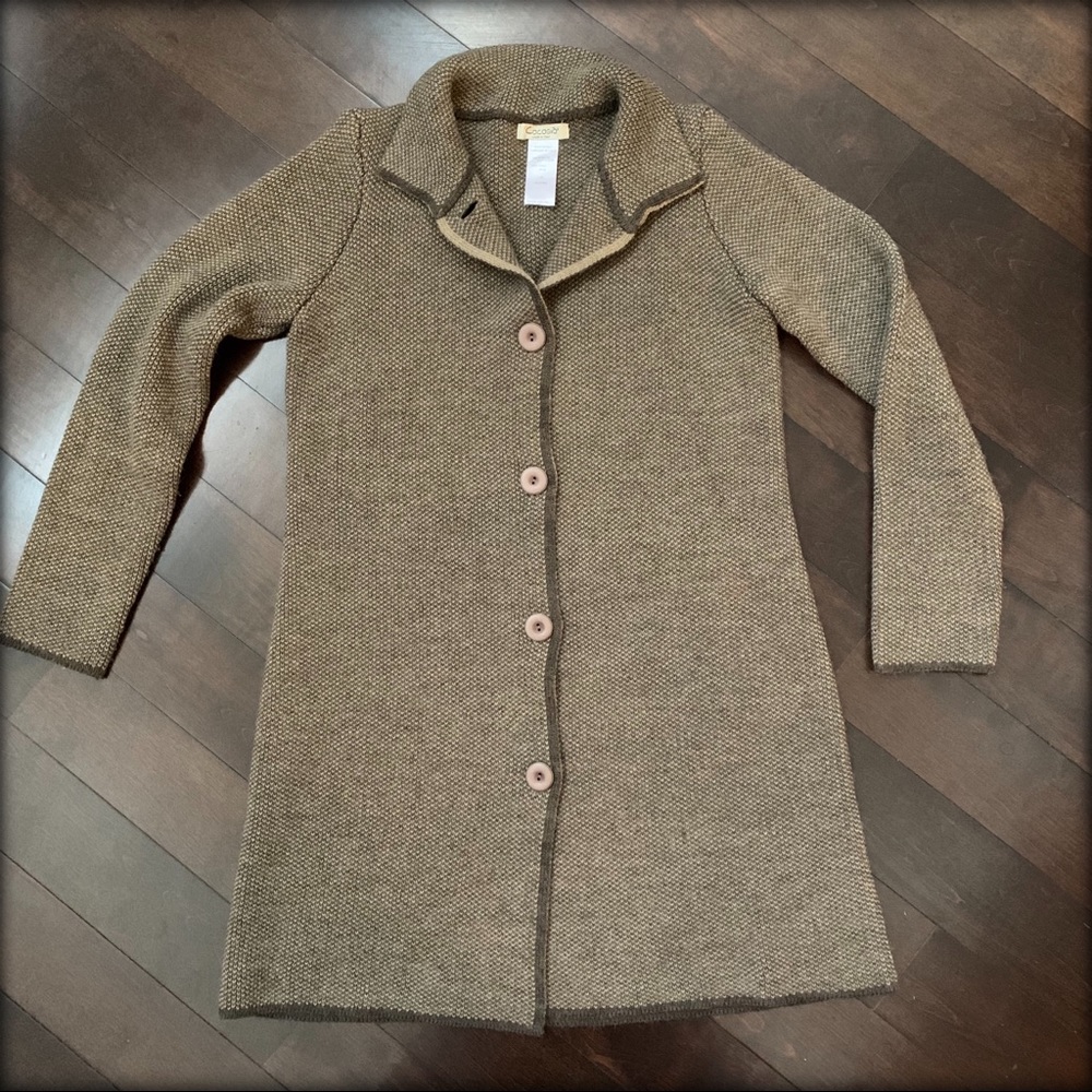 🌺Classy Sweater Coat from Cocogio in size Large🌺